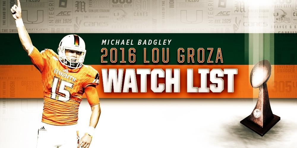 Badgley Named to Lou Groza Award Preseason Watch List