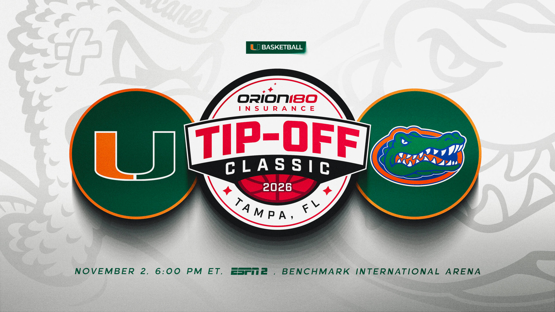 Miami to Open Season Against Florida in Tampa