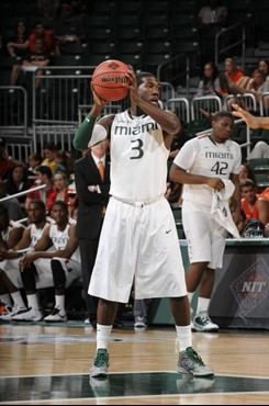 2012 Miami Hurricanes Men's Basketball vs Valparaiso