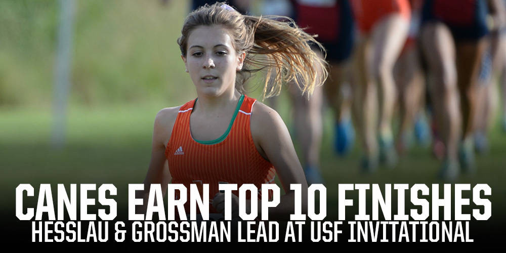 Hesslau & Grossman Lead XC at USF Invite