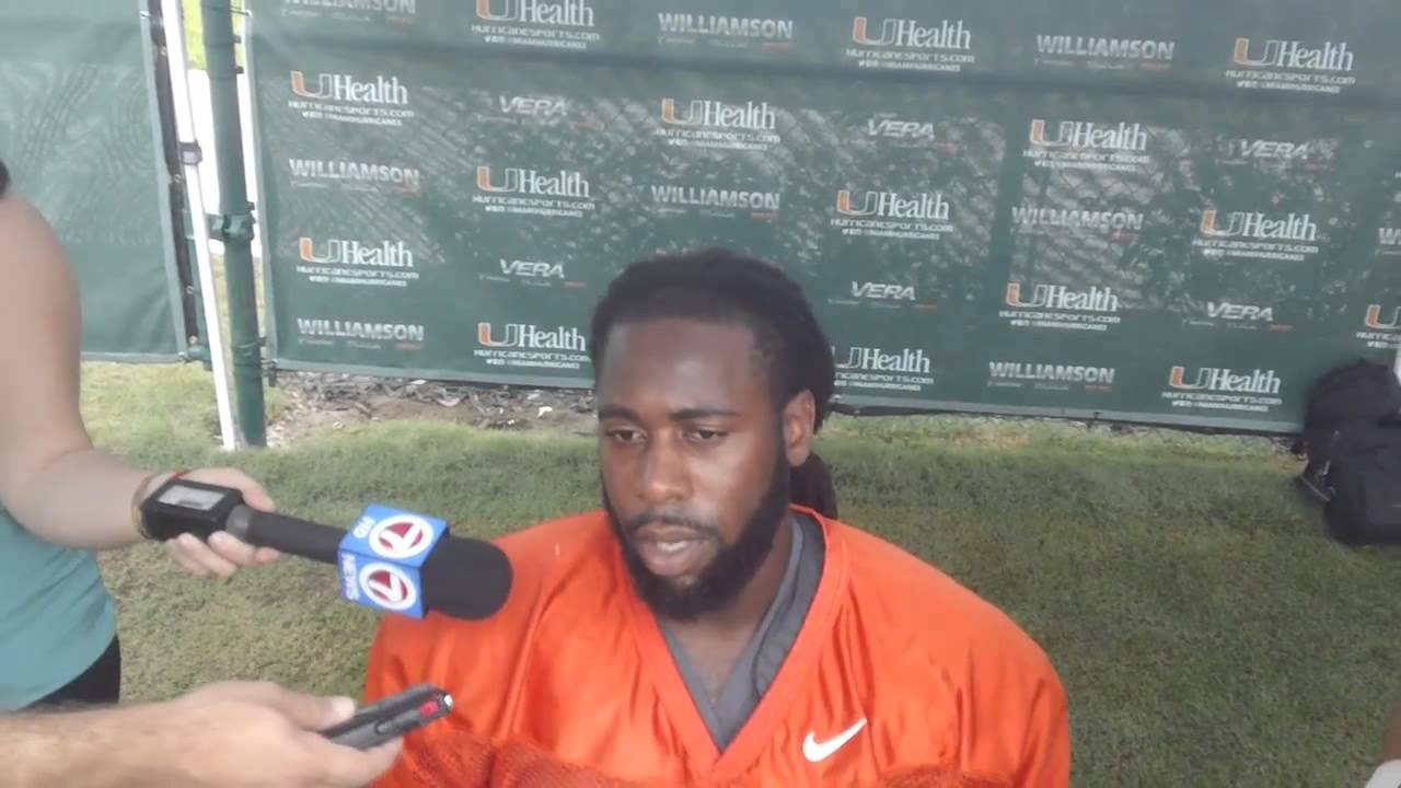 Clive Walford #CanesCamp - Aug. 4 2013