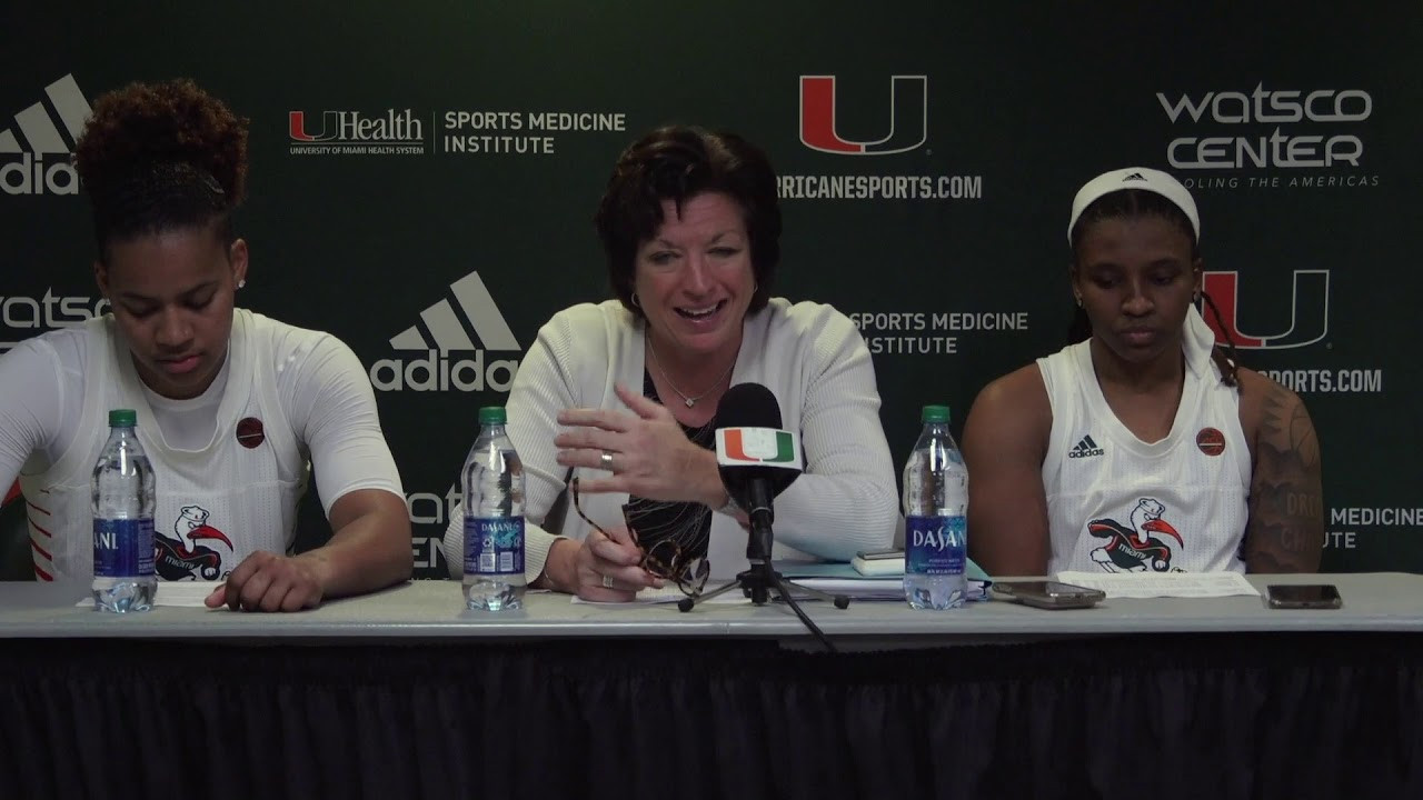 Katie Meier, Endia Banks and Mykea Gray | Postgame Presser vs. GA Tech | 1.30.20
