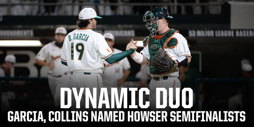 Collins, Garcia Named Dick Howser Semifinalists