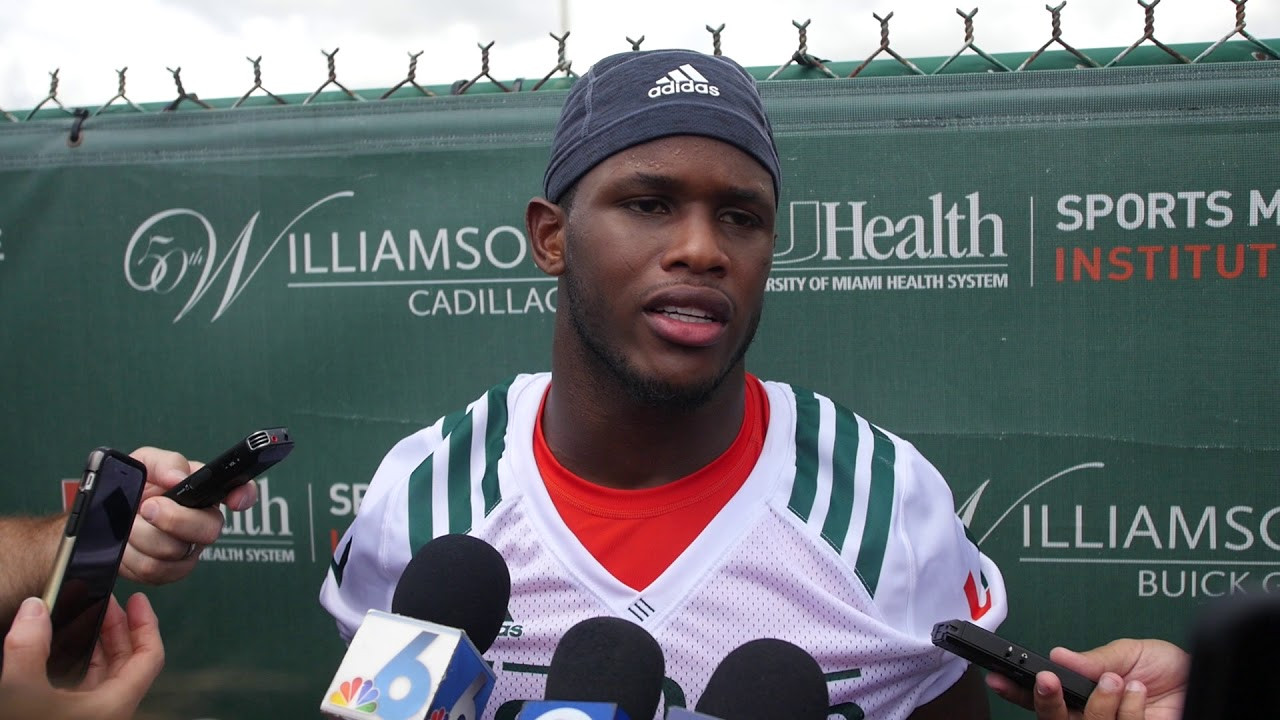 Jaquan Johnson | Post Practice Presser | 8.4.18