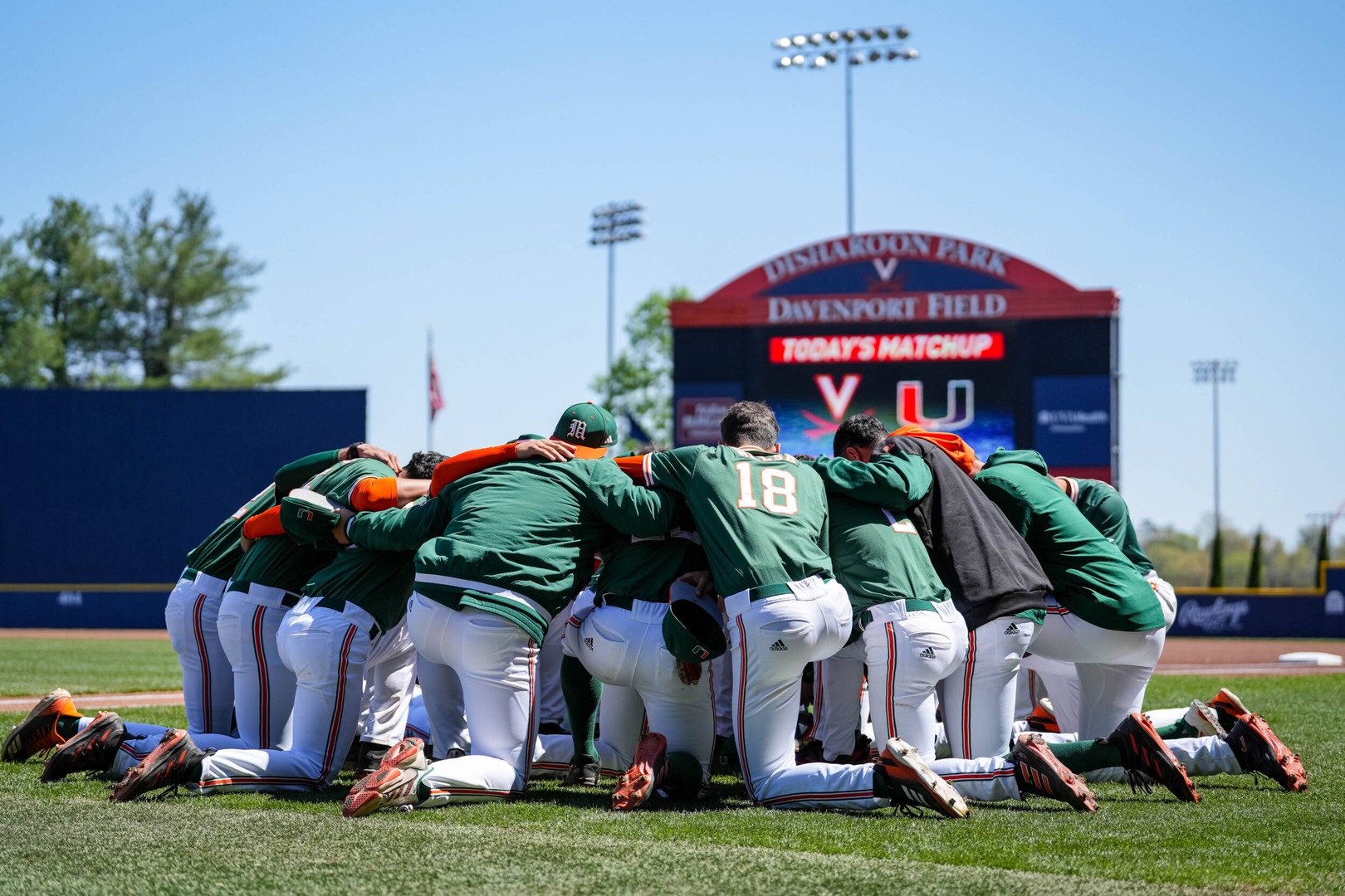 No. 20 Miami Falls to No. 7 Virginia in Series Finale