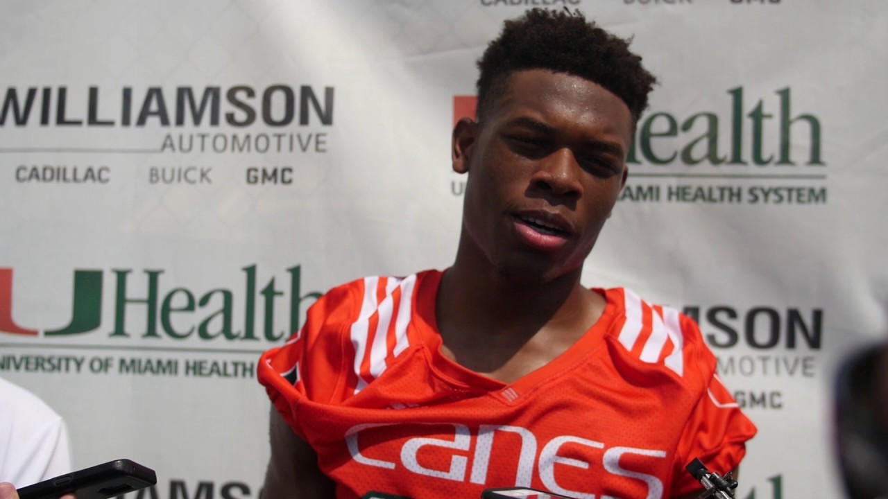 Ahmmon Richards | Spring Practice Interview | 3.23.2017