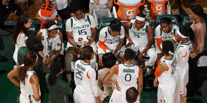 @MiamiWBB Still Getting Votes in Coaches Poll