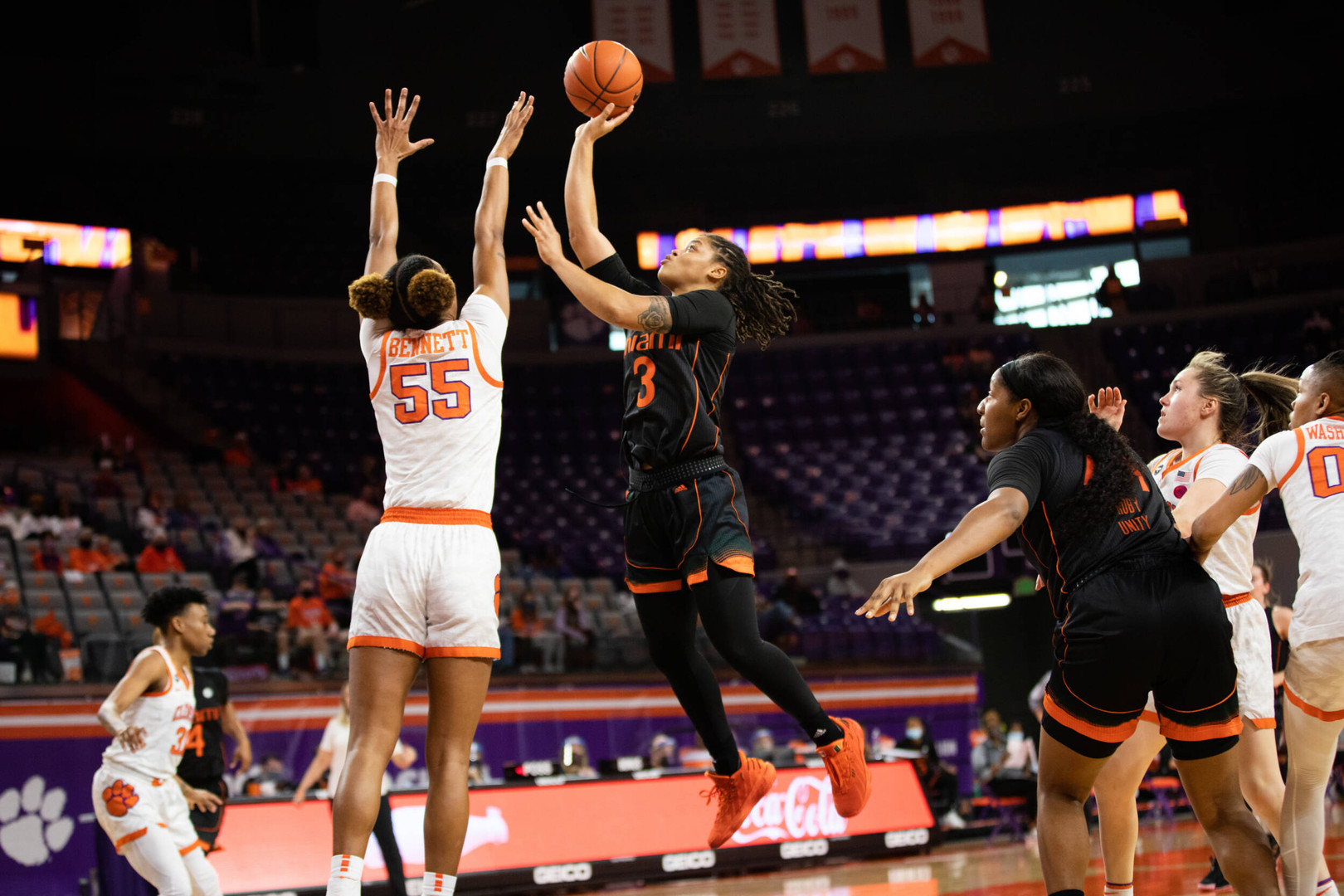 Miami Downs Clemson for Third Straight Win