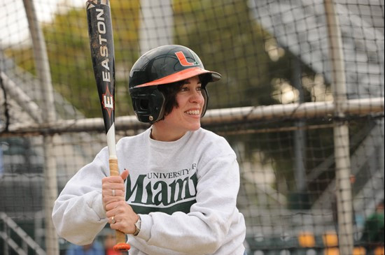 The University of Miami Baseball Team hosted FanFest/Alumni Day at Alex Rodriguez Park on February 12, 2011.  Photos by Steven Murphy/SPN