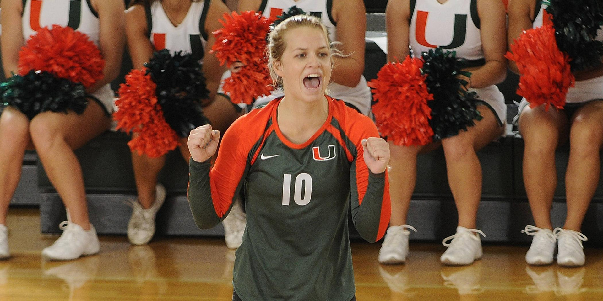@CanesVB Downs Clemson in Four Sets