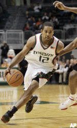 Miami Travels To Virginia Tuesday
