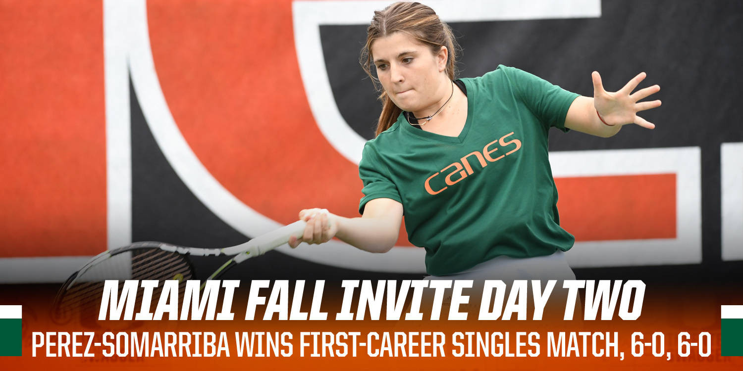 Perez-Somarriba Shines on Day Two of Miami Invite