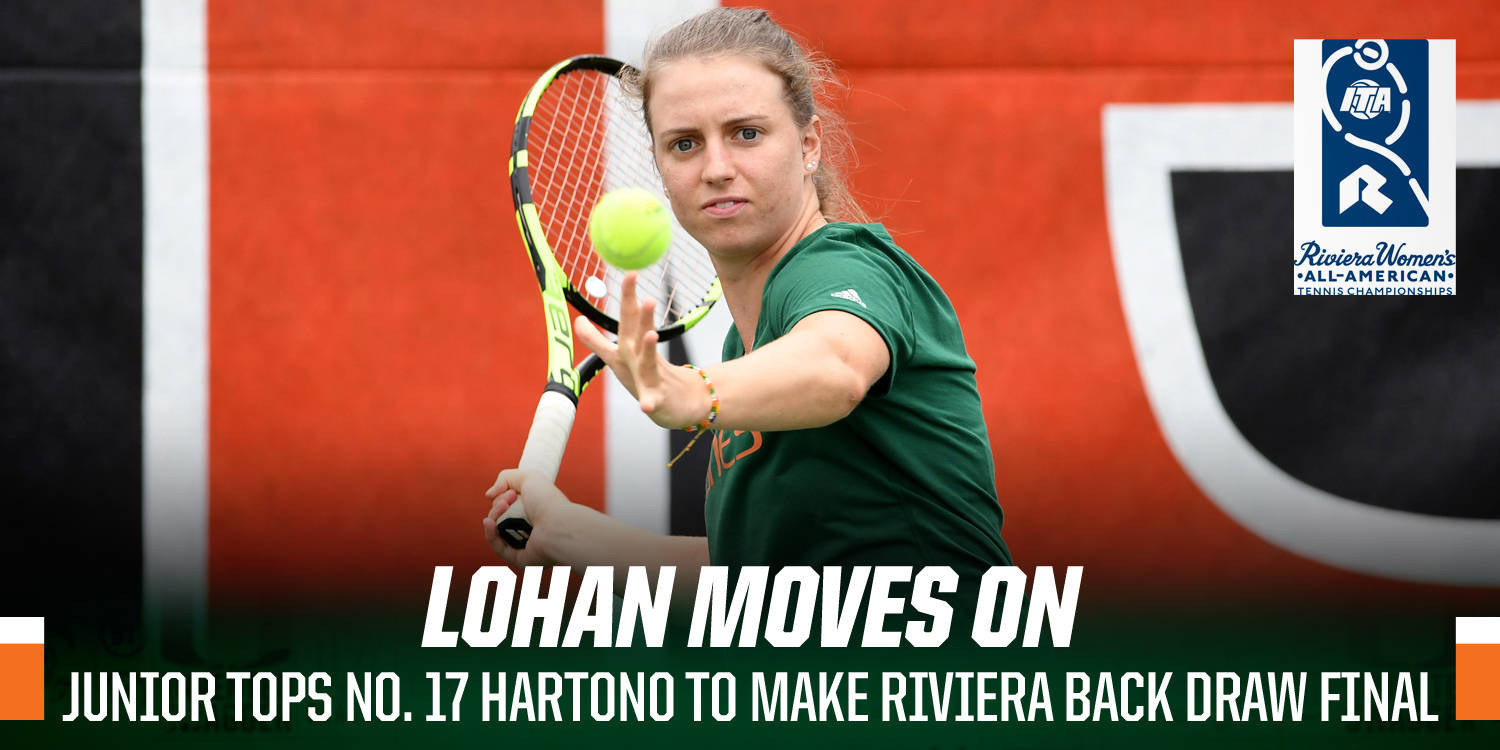 Lohan Reaches Riviera Back Draw Championship