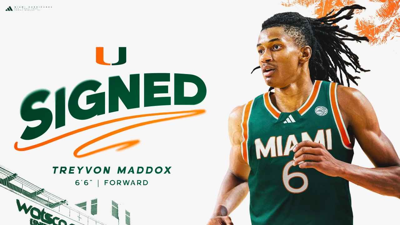 Miami Signs Treyvon Maddox to National Letter of Intent