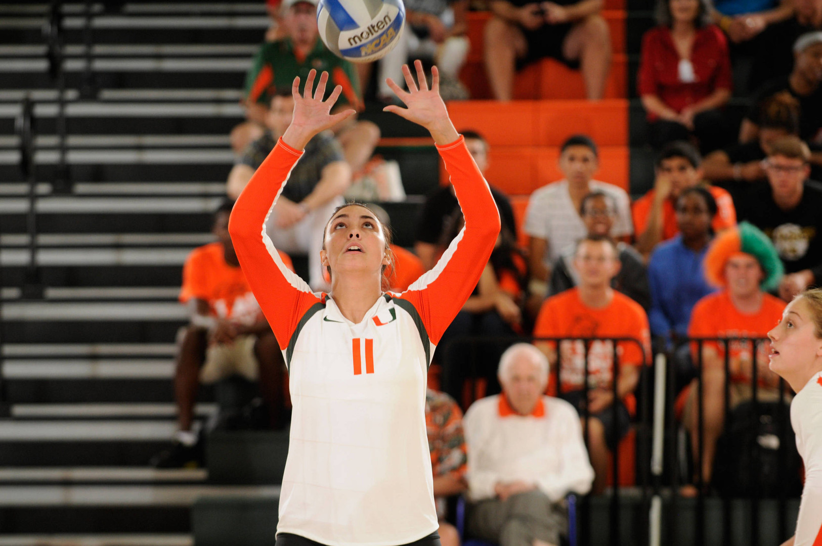 First-Place Volleyball Moves Up To No. 23