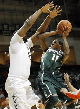 Photo Gallery: MBB vs. Michigan State