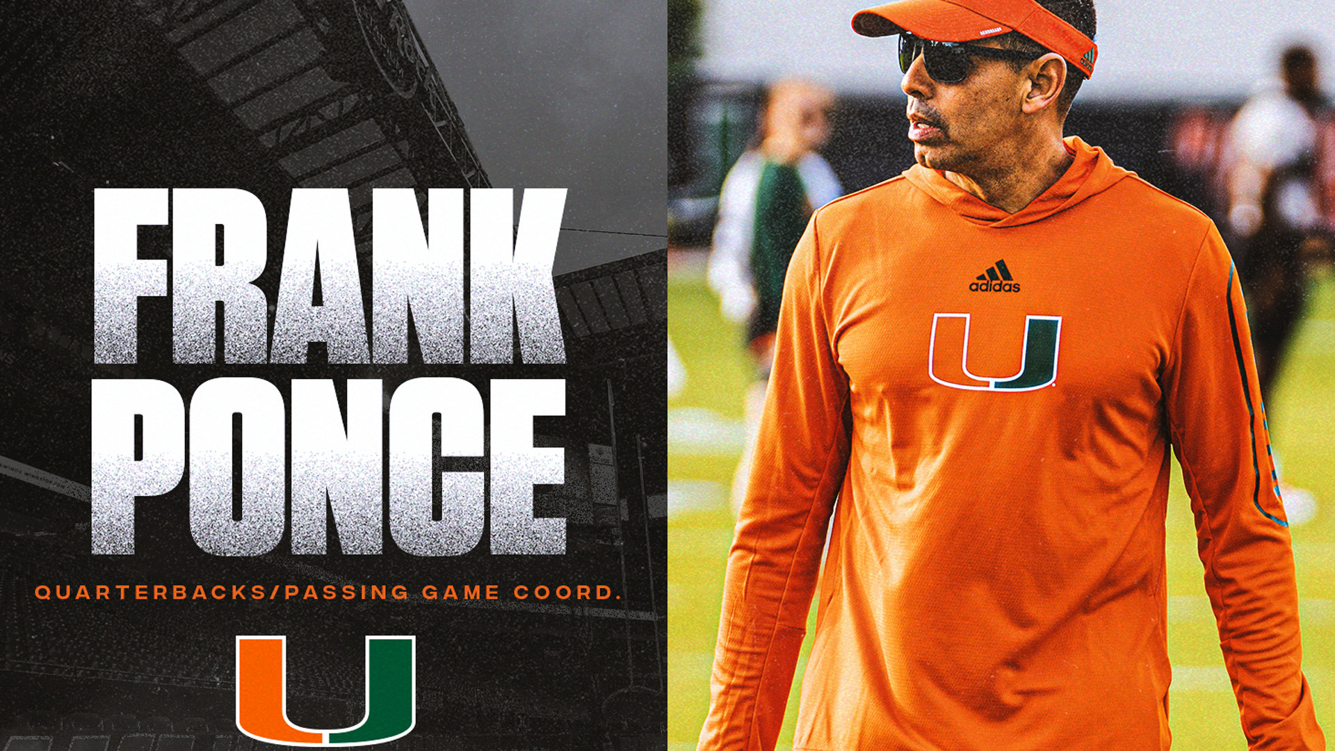 Ponce Named Quarterbacks Coach / Passing Game Coordinator