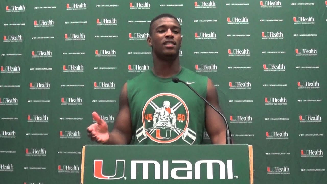 Defensive Back Deon Bush - Postgame UNC (Nov. 1)