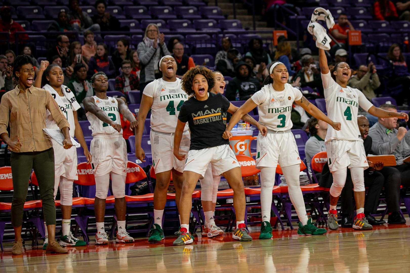 Canes Complete Season Sweep of Clemson