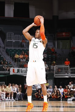2012 Miami Hurricanes Men's Basketball vs Boston College