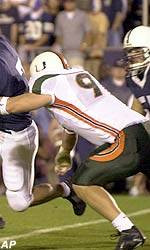 Hurricanes Roll Past Penn State, 33-7