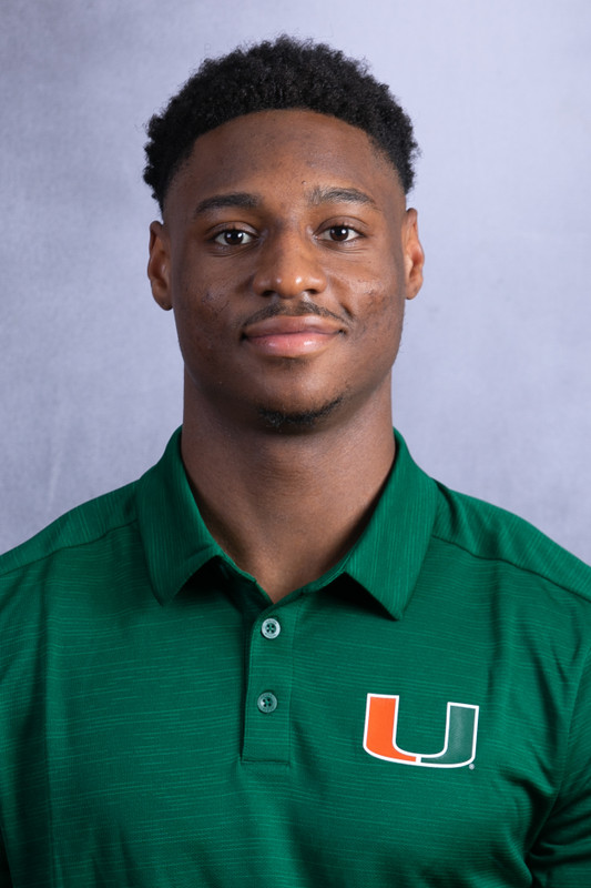 Dante Johnson - Football - University of Miami Athletics