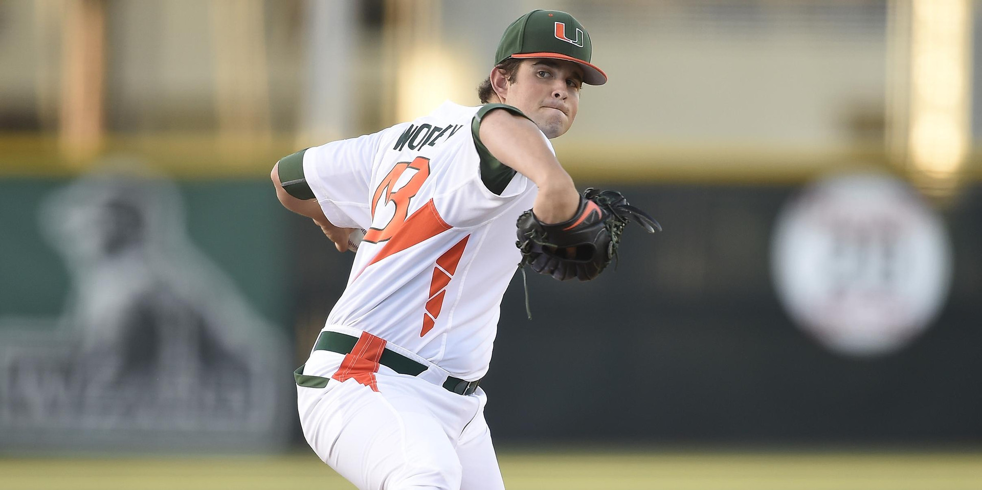 Woodrey Tosses One-Hit Shutout in 3-0 Victory