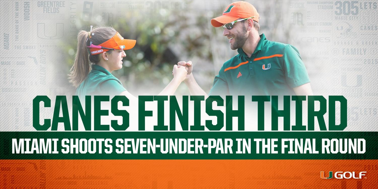 Miami Golf Places Third at Hurricane Invitational