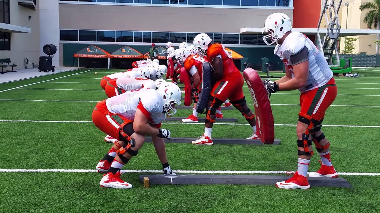#CanesCamp Day 4: Offensive Line