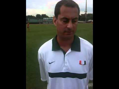 Coach Anagnost post match interview (UM vs Duquesne, Sep. 4)