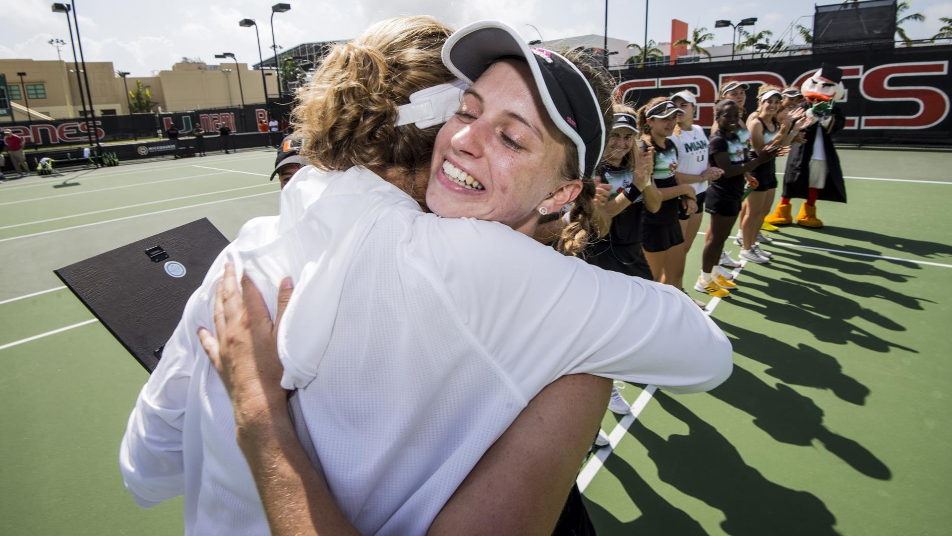 W. Tennis Shut out Hokies, 4-0, on Senior Day