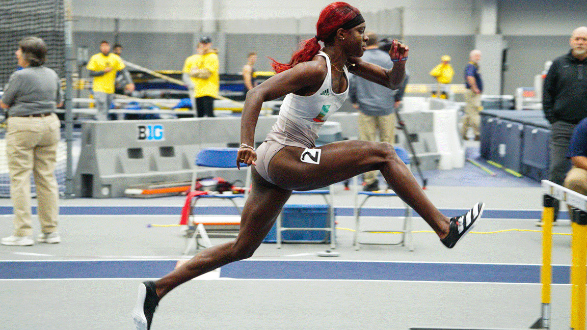 McMinn Embracing Spotlight at ACC Indoors