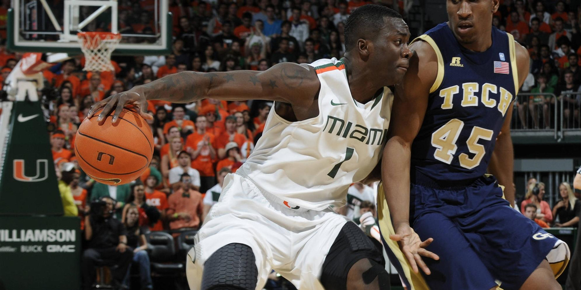 No.6/7 MBB falls to Georgia Tech, 71-69
