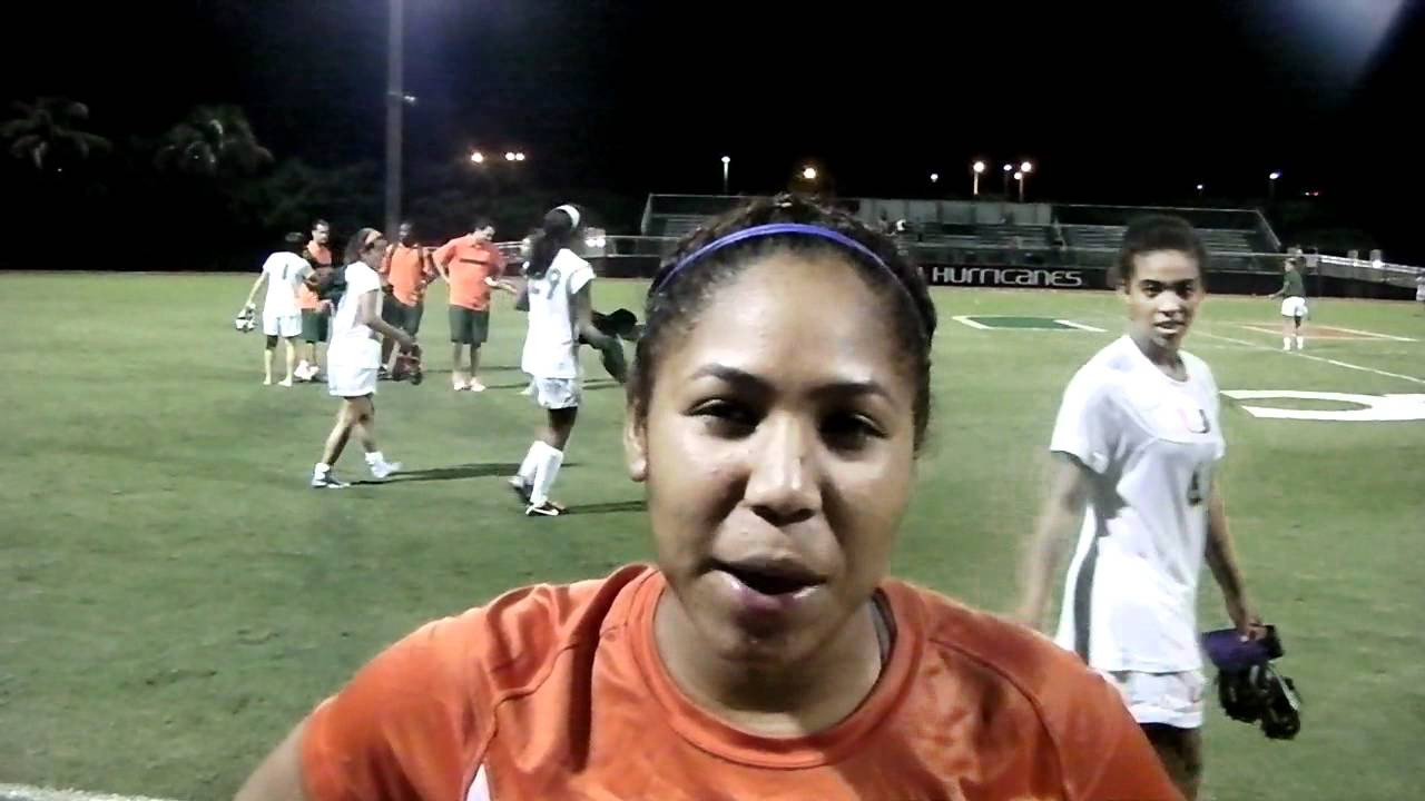 UM Goalkeeper Vikki Alonzo