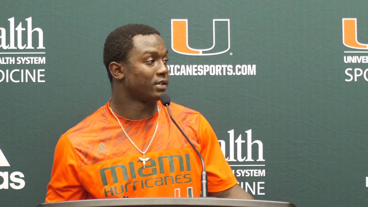 Joe Yearby | Post Game Presser Virginia | 11.7.15