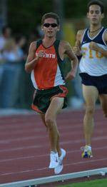 Mulvaney Wins 5000-Meters
