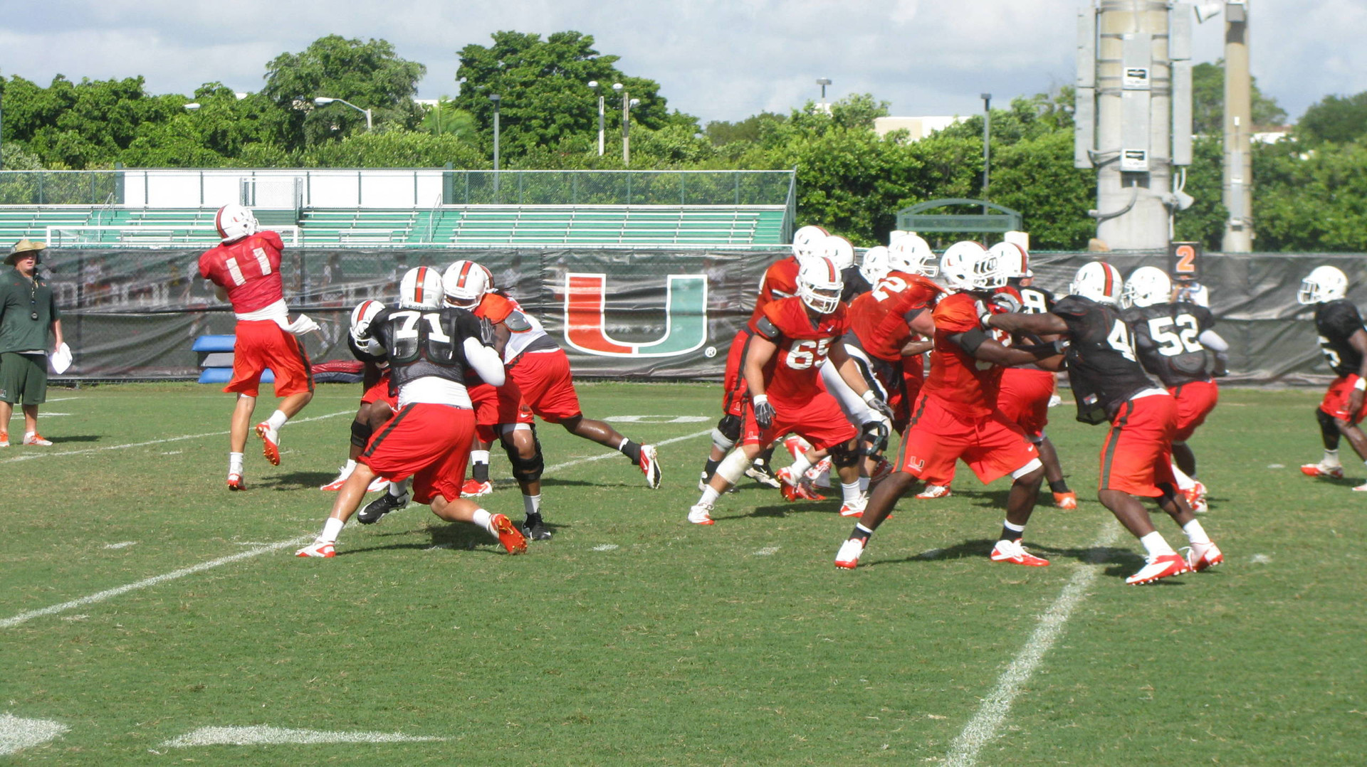 QB Race Still On-Going at #CanesCamp