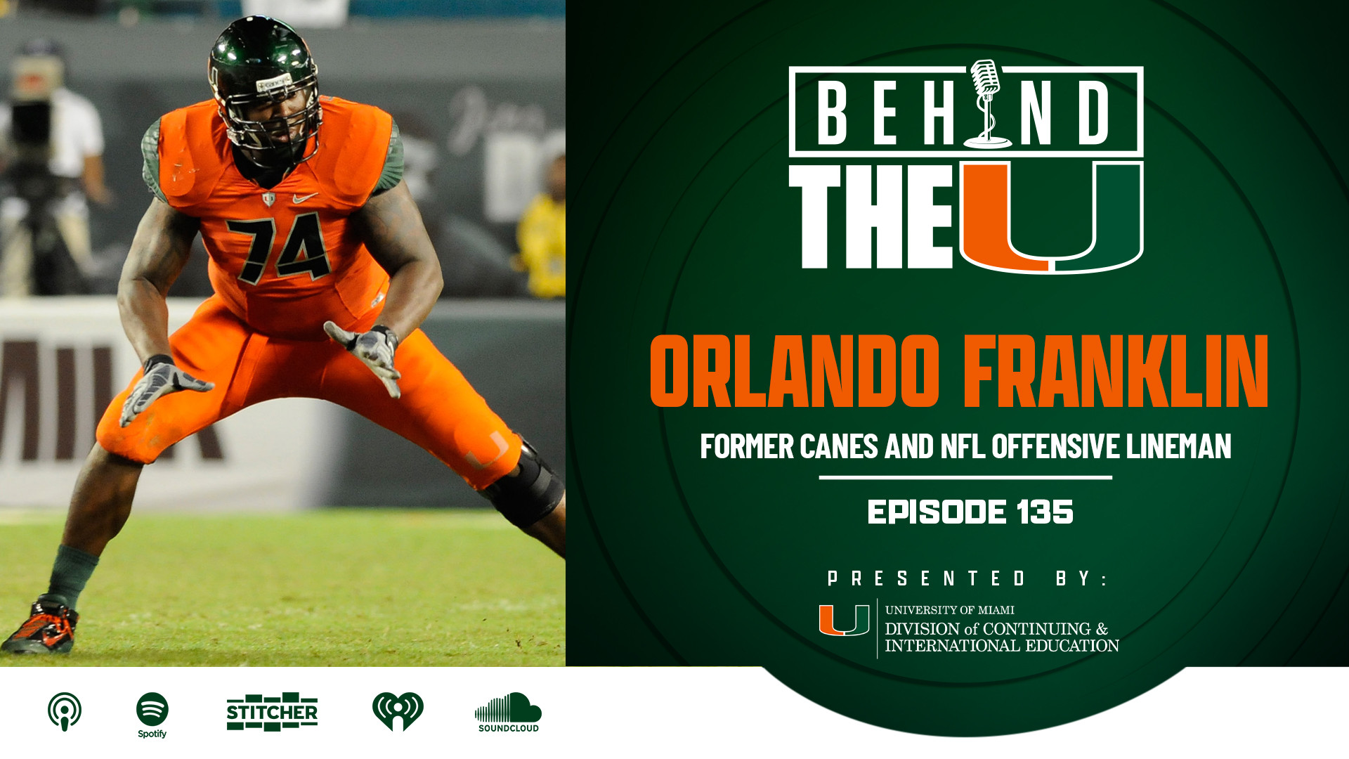 Behind The U Podcast: Orlando Franklin