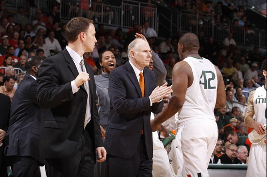 2012 Miami Hurricanes Men's Basketball vs Maryland