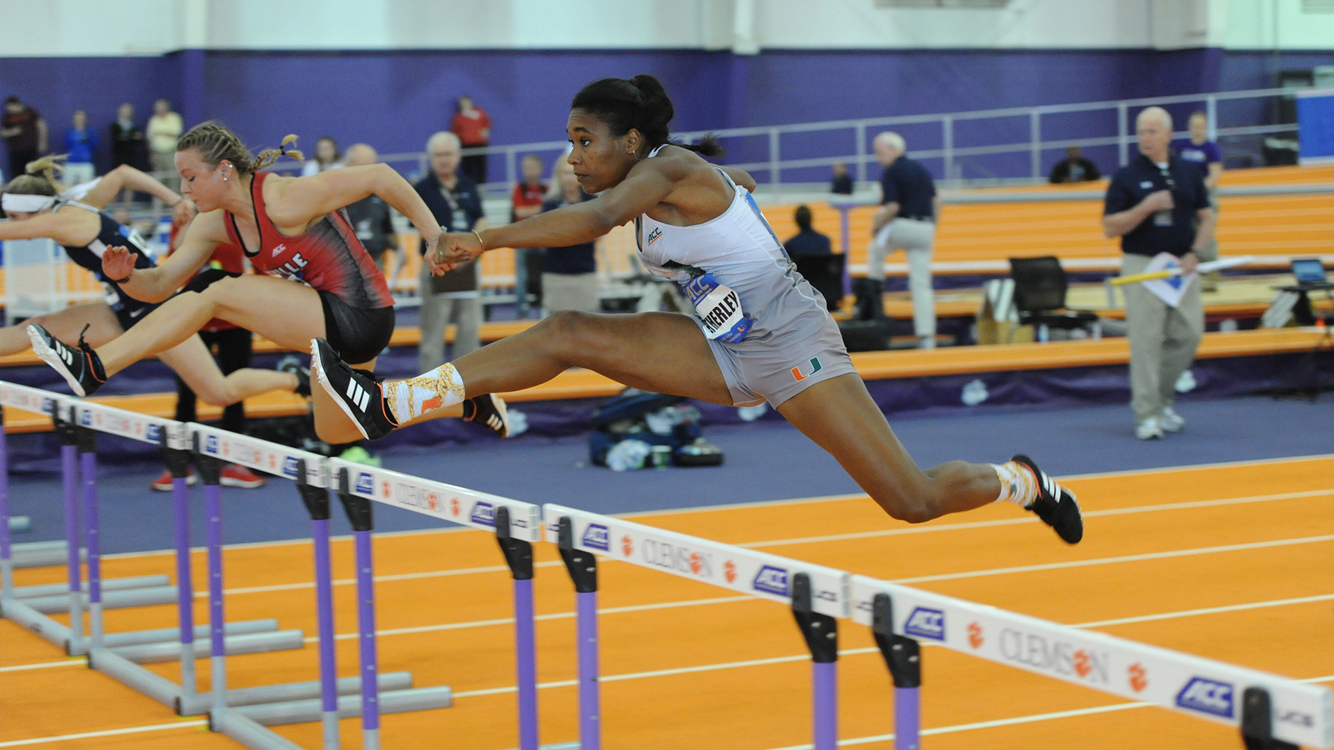 Two Canes Medal on Day 1 at ACC Indoor Championships