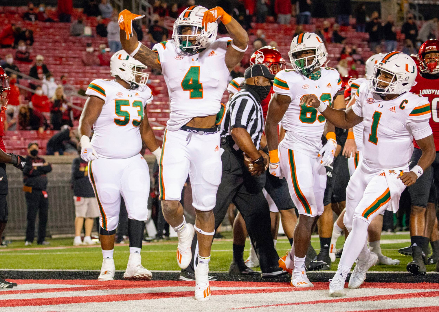 No. 17 Canes Win Shootout at No. 18 Louisville