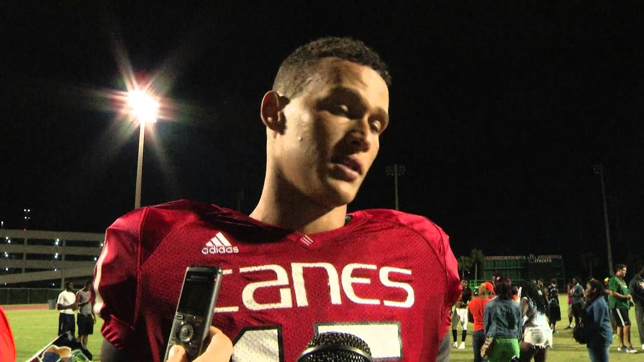 Brad Kaaya | Canes Camp Day Eight | 8.13.15