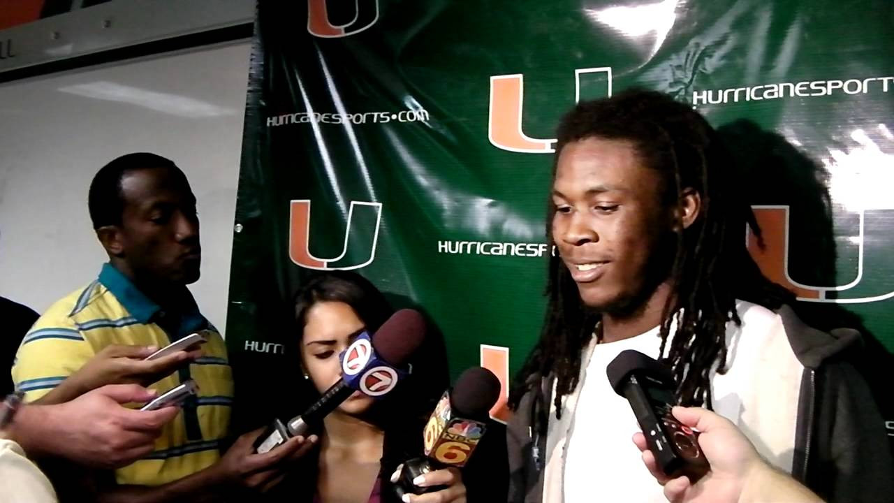 Allen Hurns With Miami Media