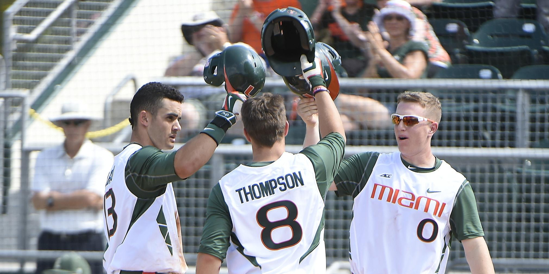 Thompson Powers No. 17 Baseball to 9-1 Win