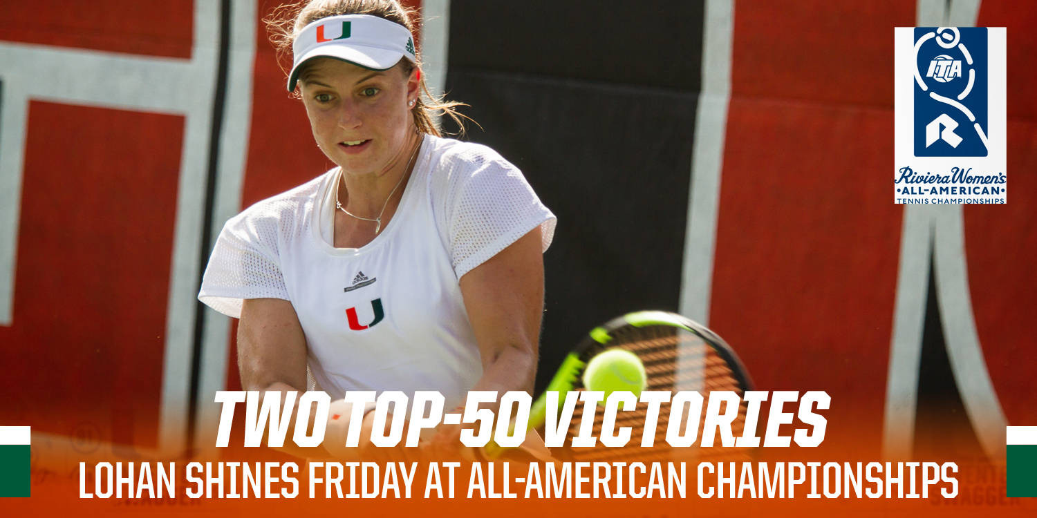 Lohan Advances to Riviera Back Draw Semifinals