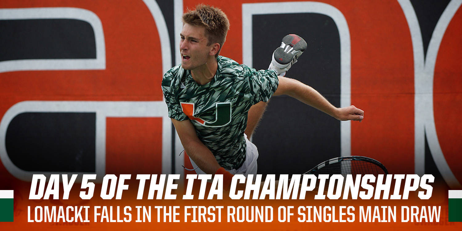 Lomacki Falls in Opening Round of Main Draw