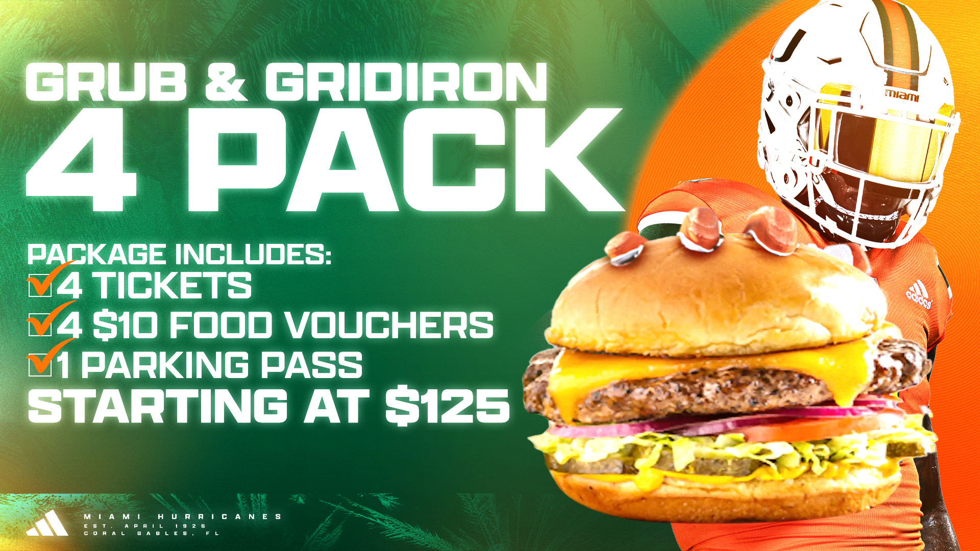 Grub and Gridiron 4 Pack