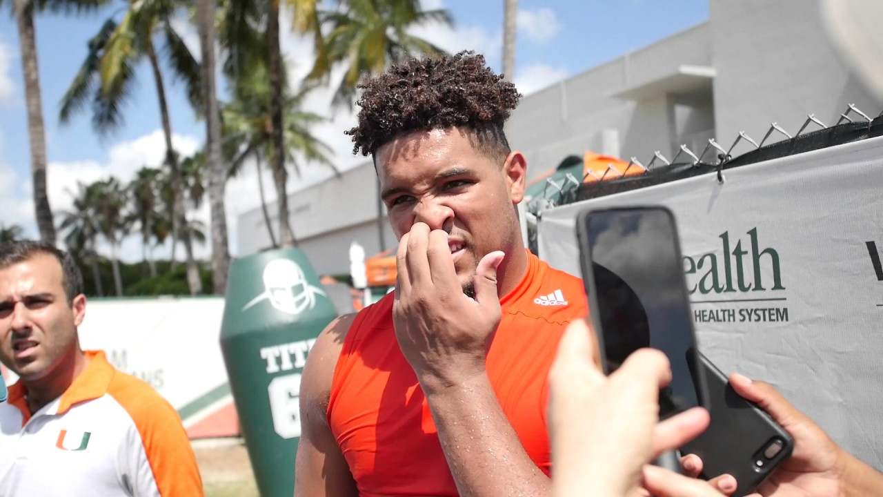 Trent Harris | Post Practice Interview | 8.2.17