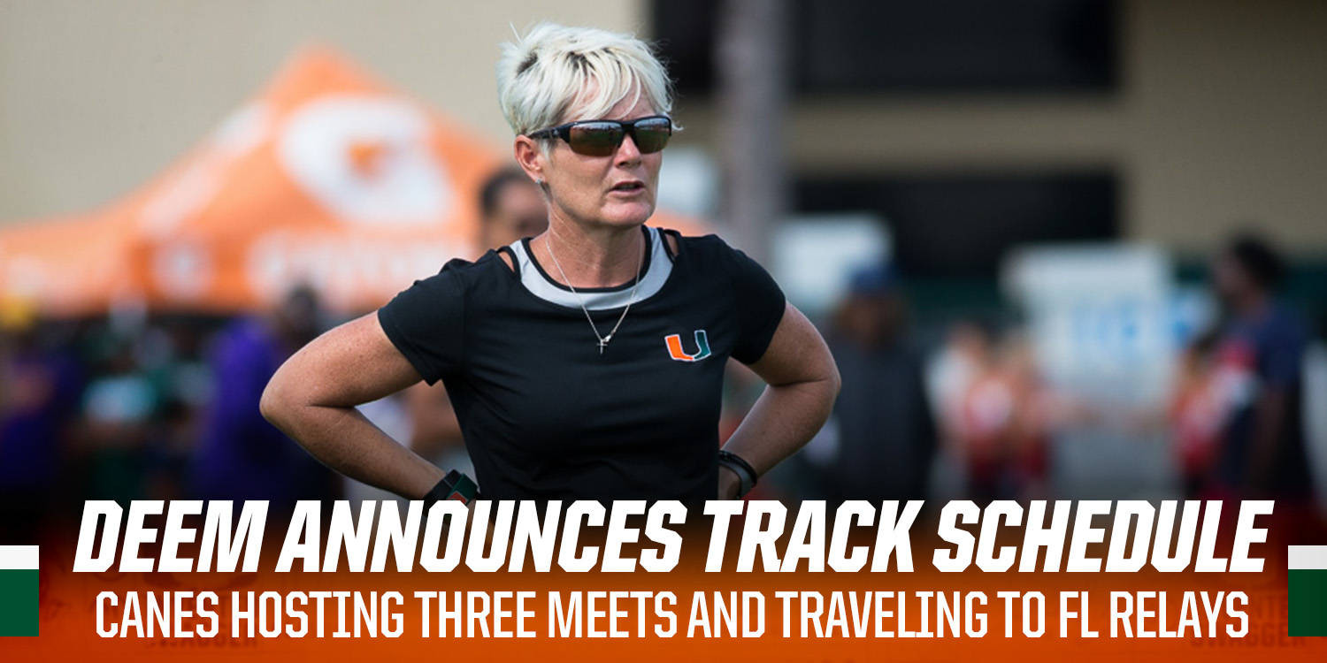 @CanesTrack Announces 2017 Schedule