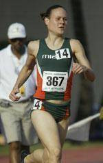 Schultz Sets School-Record In 1500-Meters